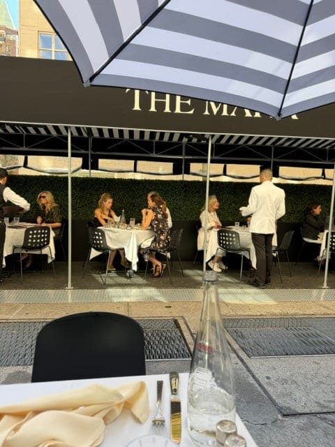 What I Saw from a Café Table in New York